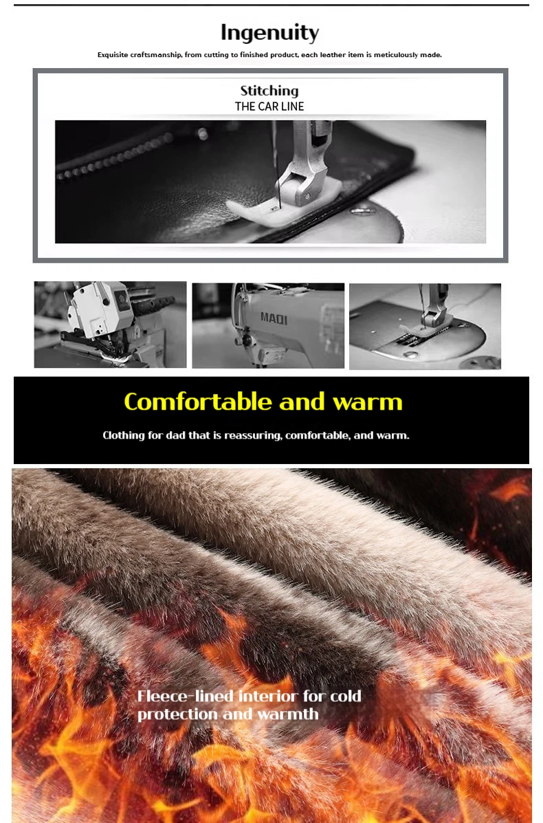 الرجال الشنيل معطف الشتاء الدافئة صوف مبطن سترة قصيرة منتصف العمر أبي مبطن معطف القطن الذكور في الهواء الطلق يندبروف سترة رياضية