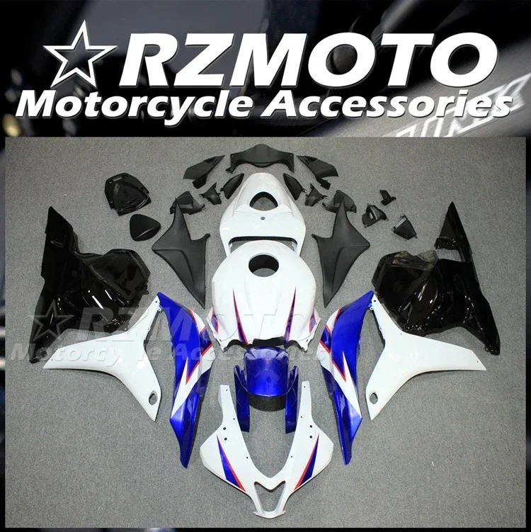 Injection Mold New ABS Whole Fairings Kit Fit for HONDA CBR600RR F5 2009 2010 2011 2012 09 10 11 12 Bodywork Set Blue White