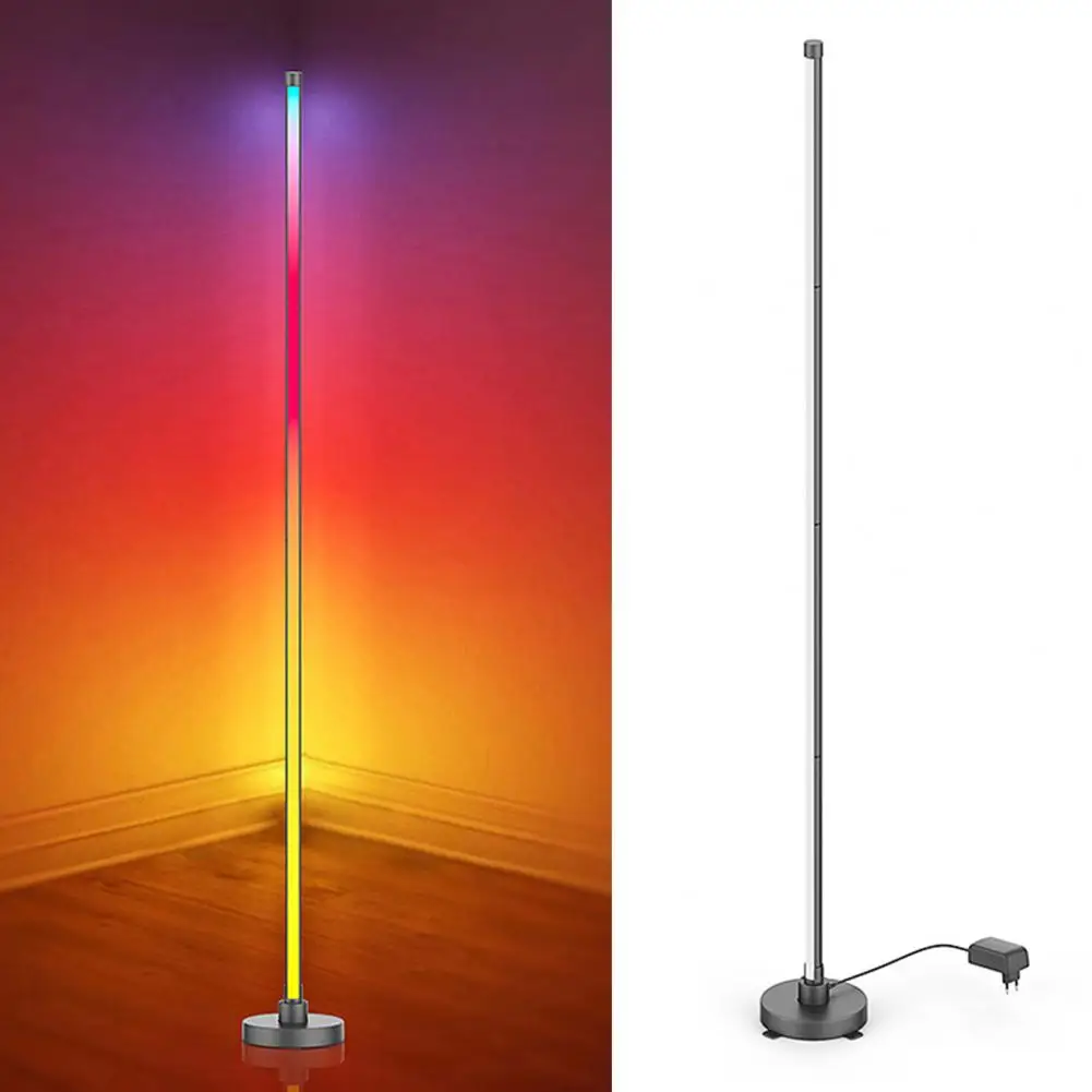 

Party Floor Lamp Rgb Floor Lamp App-controlled Rgb Led Corner Lamp with 16 Million Colors Multiple Modes Timer Setting Us Plug