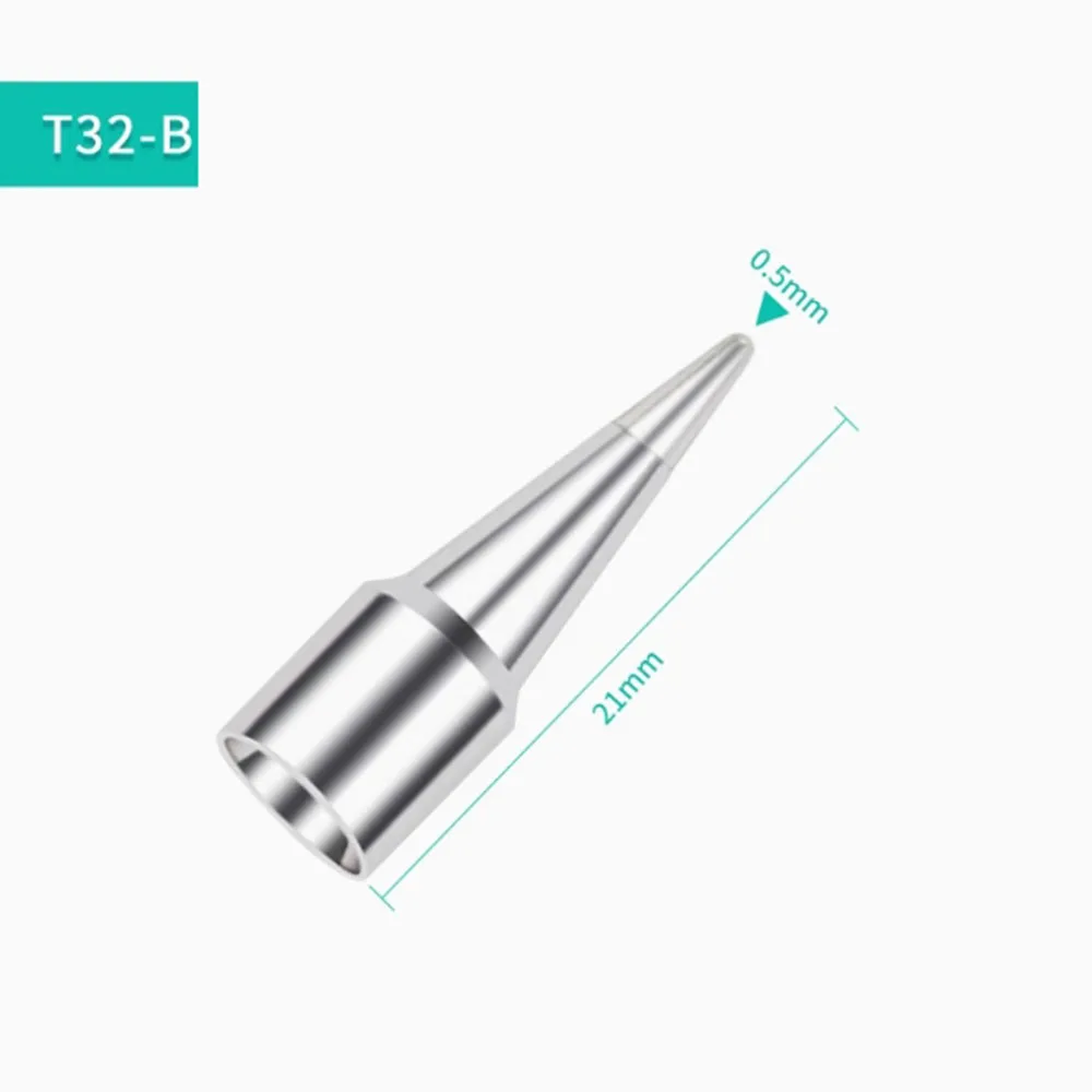 T32 Soldering Iron Tip T32-K KU BC1 BC2 BC3 D32 D24 D12 B I J02 Iron Tip Soldering Pen 8901 For FX-890 Soldering Station