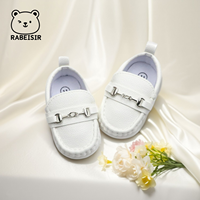 Baby shoes retro bean shoes baby walking shoes 6-12-18 months soft sole anti slip breathable