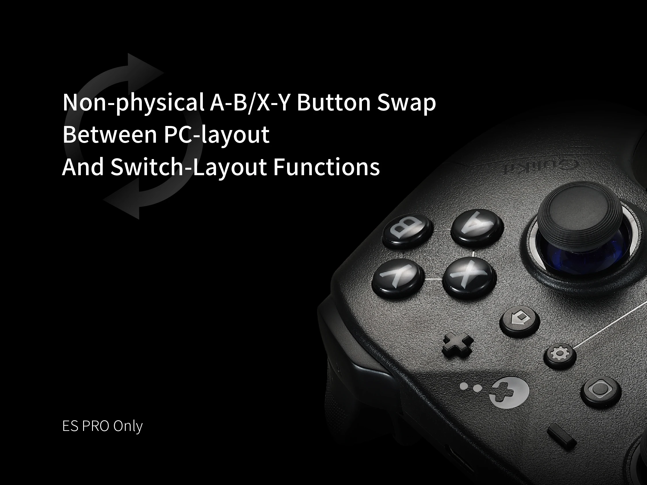  GuliKit ES Pro E-Sports Bluetooth-Spielcontroller, Kabelloser Gamepad mit TMR-Joystick für NS Nintendo Switch 2 PC Windows Android – Detail 22