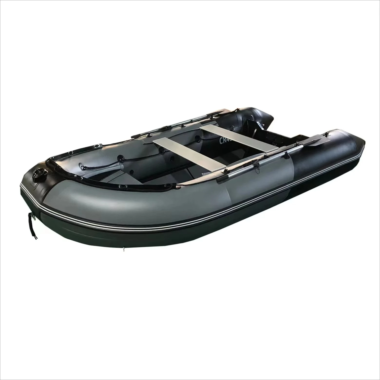 قارب قابل للنفخ من الألومنيوم RIB 420 سريع السرعة للبيع