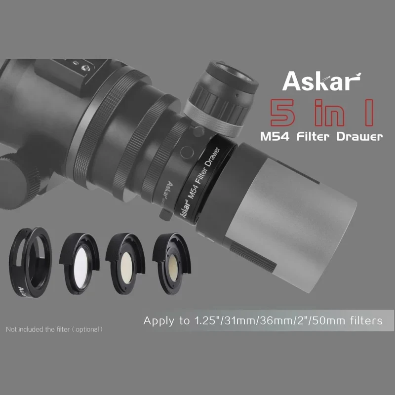 

Askar M54 5-In-1 Multifunctionele Filterpoort Filterlade Accessoires Voor Professionele Telescopen