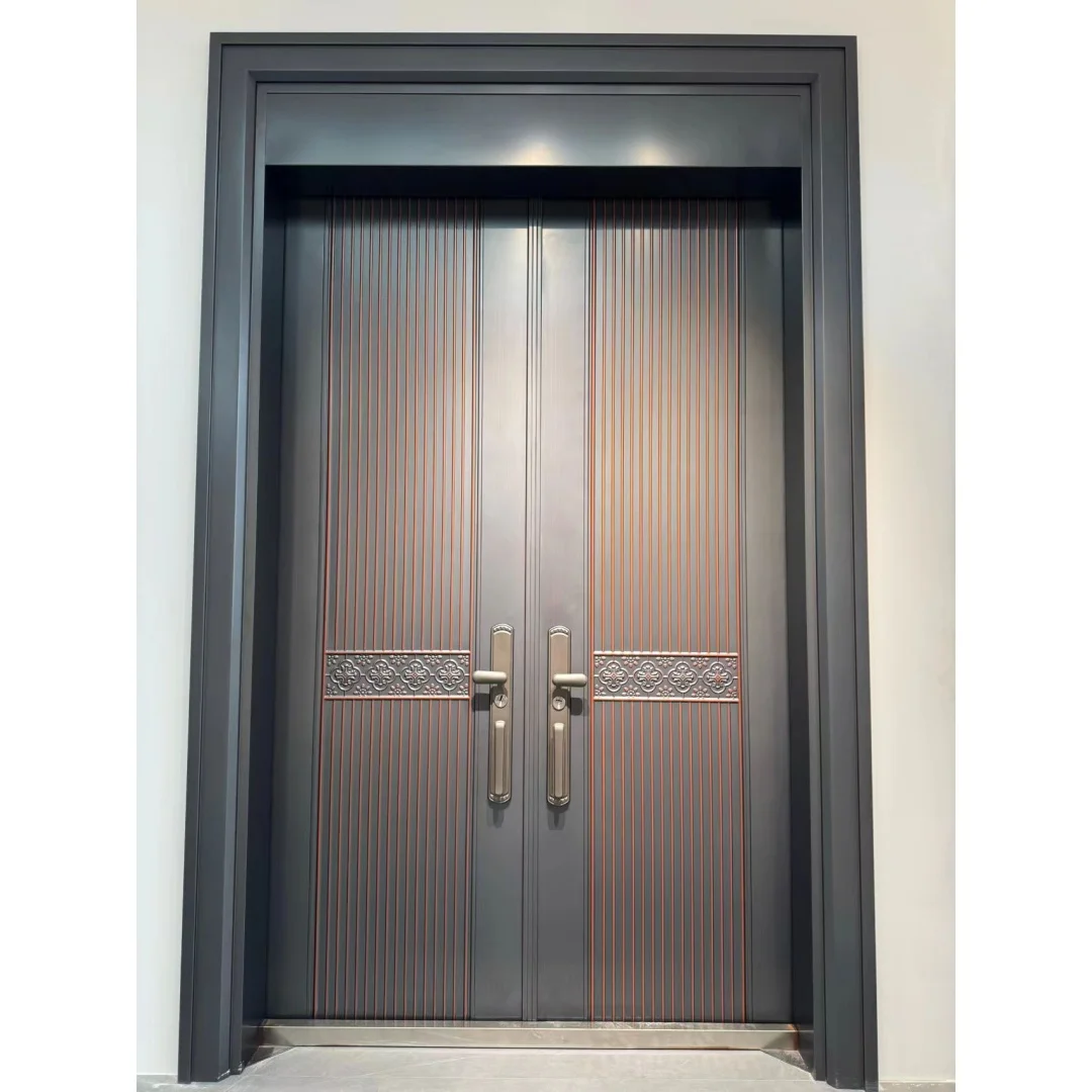 

Customized Door DepositFactory Exterior Metal Entrance Front Entry Steel Security External Door