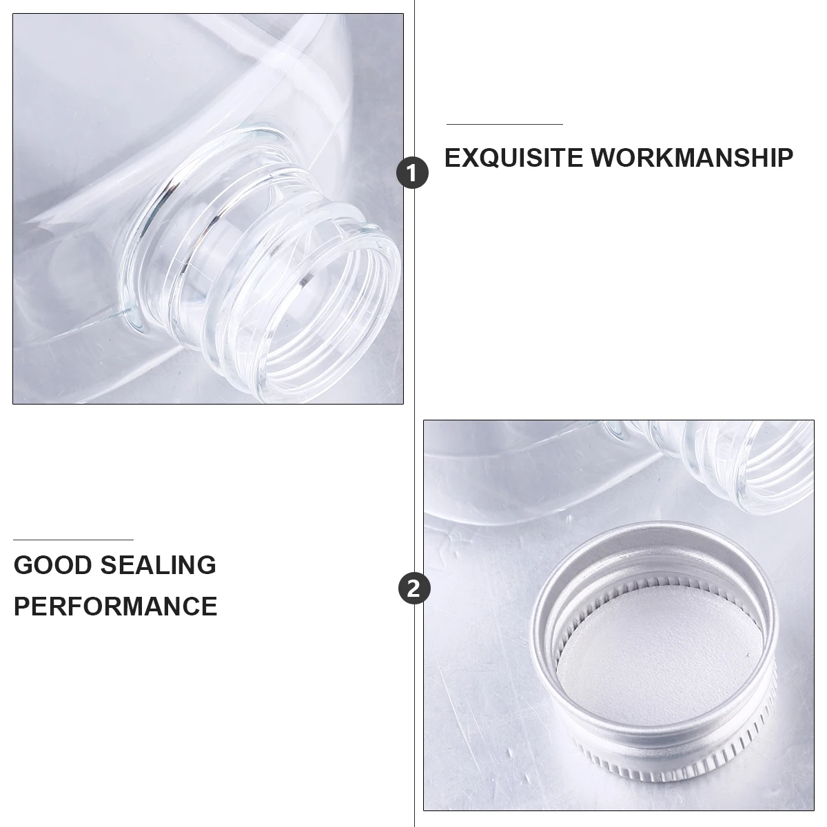 

10Pcs Plastic Bubble Tea Bottles Transparent Drink Containers for Water Juice Mini Beverage Storage Portable Travel