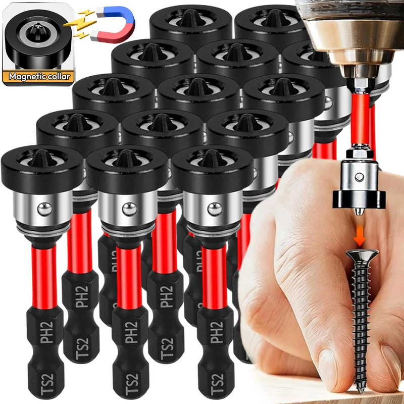 

Наконечник для шуруповерта 50 мм с магнитом для гипсокартона, 1/4 дюйма, шестигранный хвостовик, для точного позиционирования, инструмент для сверления