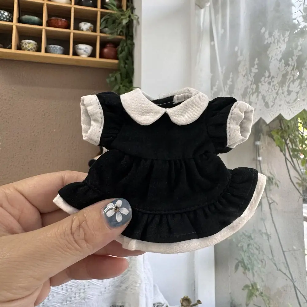 Accessories Doll Lovely Clothes with Headclip Printed Flower Decoration Princess Dress Cute 7 Colors Doll Dresses Clothes