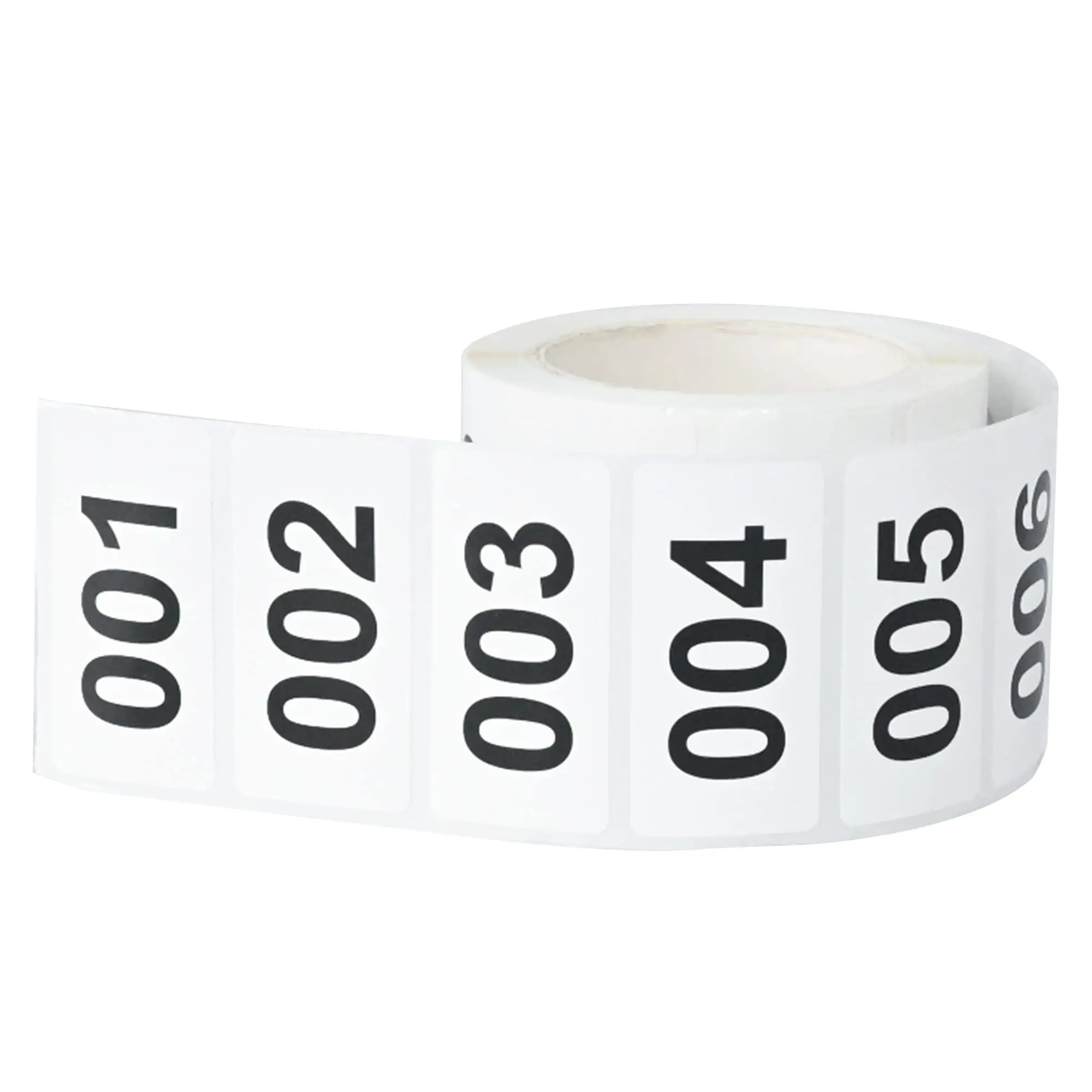 

001-500 Number Labels, Self-Adhesive Inventory Numbered Stickers 50x20mm-Office Supplies Stationery Sticker Back to School