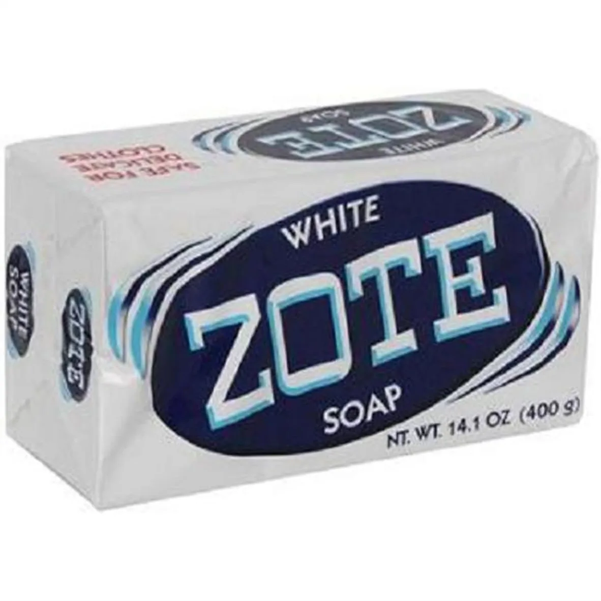 Zote White Laundry Soap Bar for Clothes - 1 Count Heavy Duty Stain Remover