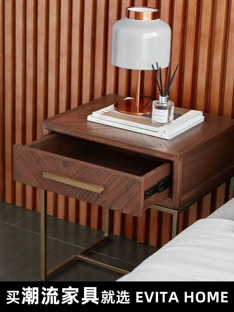 Armário lateral para sala e quarto, mesa de cabeceira, móveis