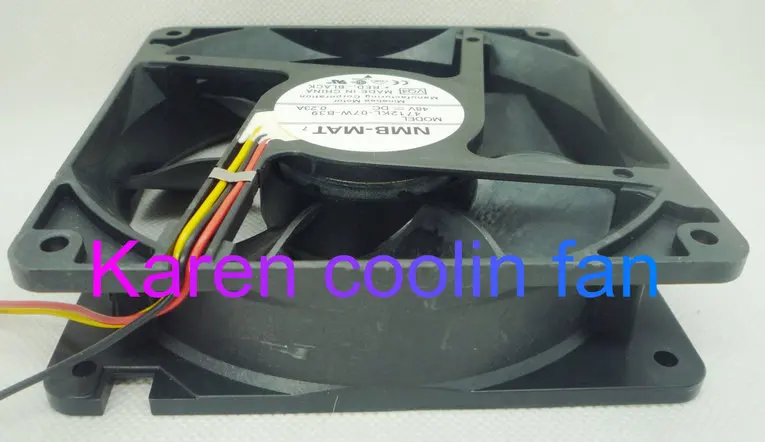 

12CM 4712KL-07W-B39 12032 48V 3WIRE Cooling Fan 4712KL-07W-B30