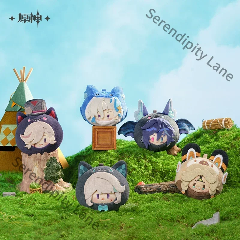 Genshin Impact Kachina Lyney Lynette Neuvillette Ororon Widget TIVAT Zoo Series Stuffed Animal Dango Official Cosplay Pendant