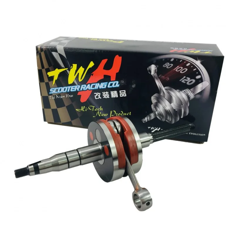 TWH Taiwan Made JOG DIO ZX BWS100 Racing Stroke Motorcycle Crankshaft For Honda YAMAHA