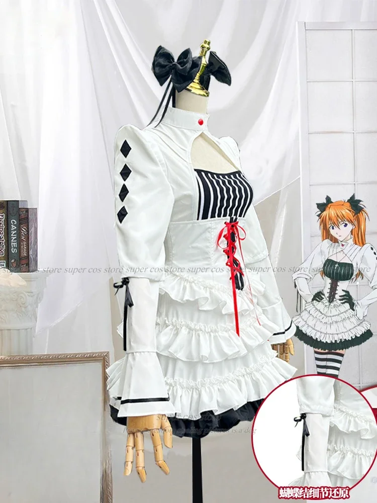 아스카 랭글리 소류 고딕 로리타 원피스 코스프레, 코스튬 애니메이션 코스프레, 러브 라이브 코스프레