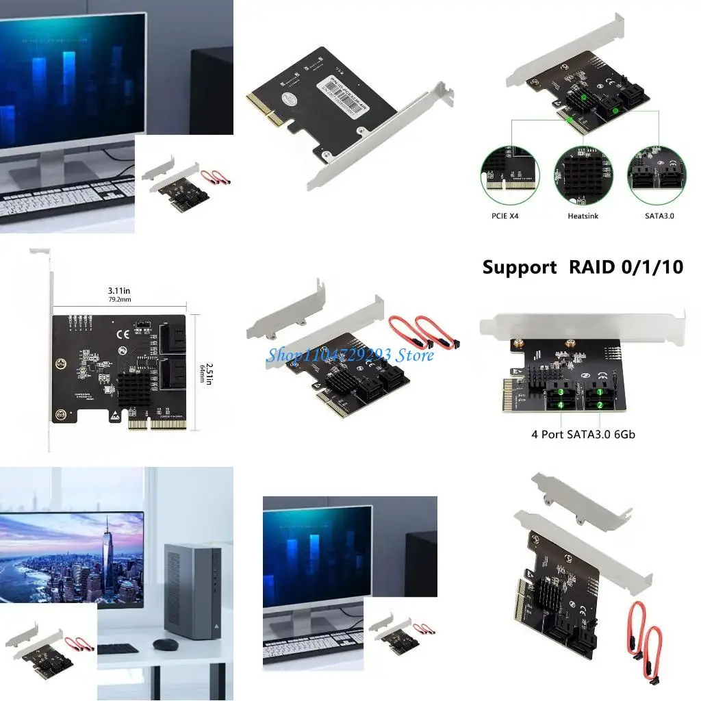 

Y2GD Reliable and Efficient PCIE to 4 Port SSD Card PCIE SSD Card