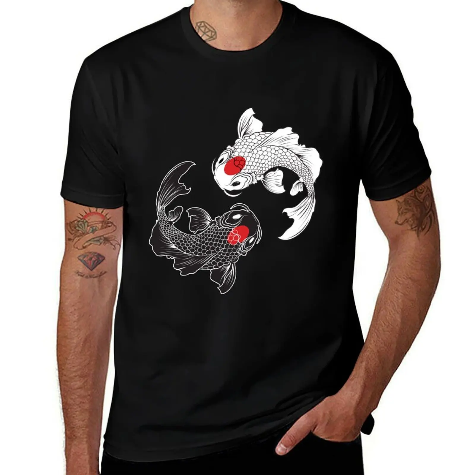 BALANCE T-Shirt Basic Short Sleeve Cotton Blend T-Shirt