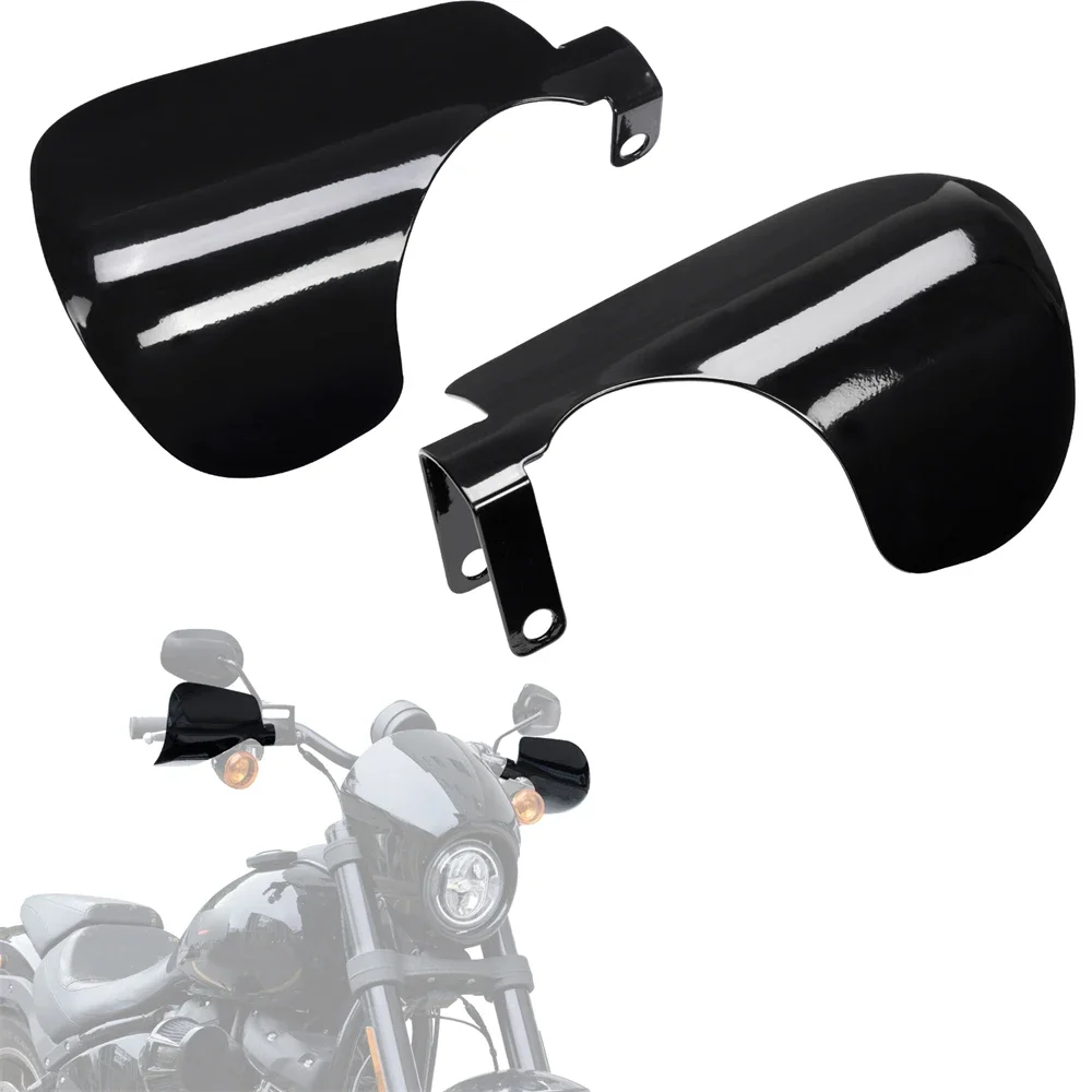 Motorcycle Handguards Hand Shields Cut Hand Guard Protector Compatible with Softail Dyna Cruiser FL 2012-2024 Accessories Kit