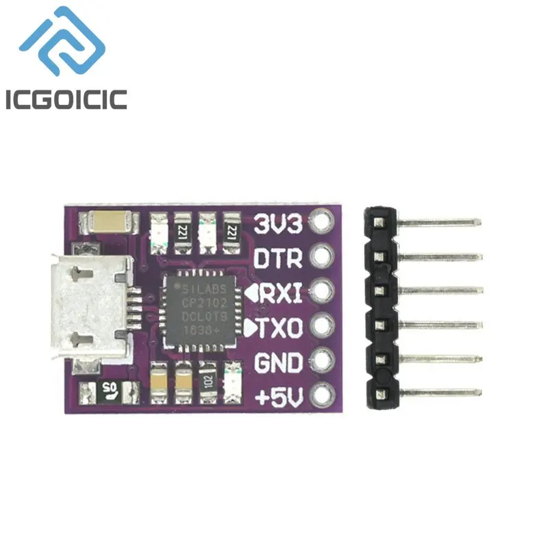 CJMCU CP2102 Type-C MICRO USB To UART TTL Module 6Pin Serial Converter UART STC Replace FT232