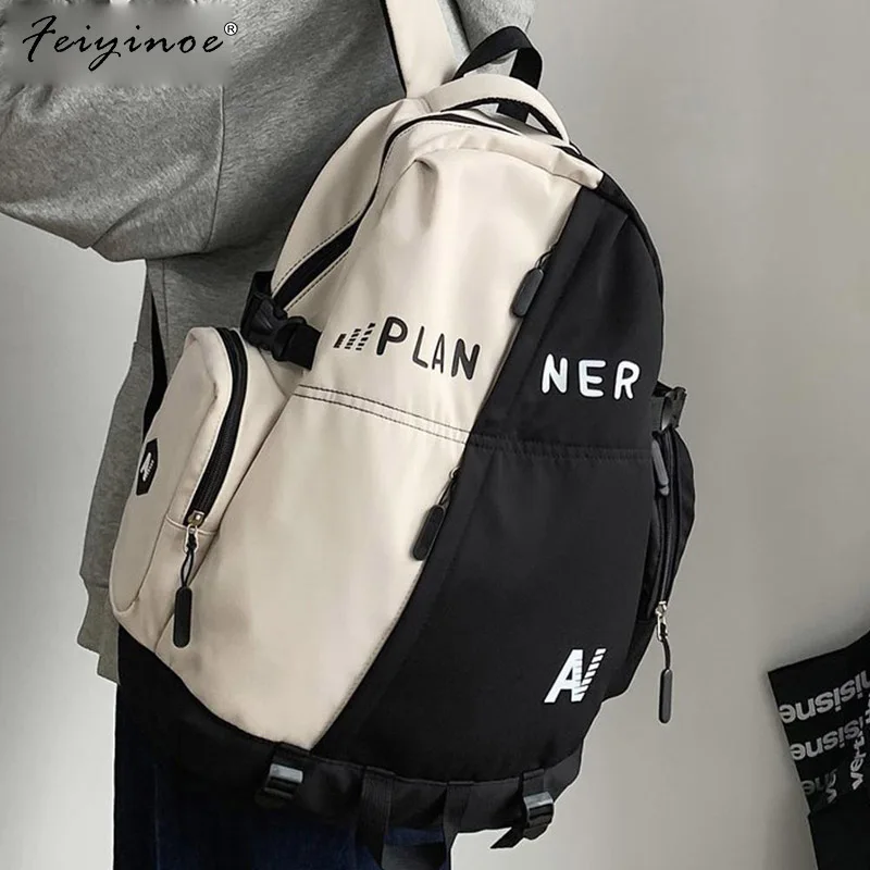 

Fashion Big Backpack Winter Lovers Travel Bagpack Women Laptop Mochila for Teenager Bookbag School Bag Men Rucksack Solid Bag