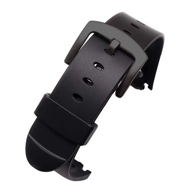 Uhrenzubehör Silikonarmband für SUUNTO Observer X6HRM G6 Herren Sport wasserdichtes Kautschukarmband