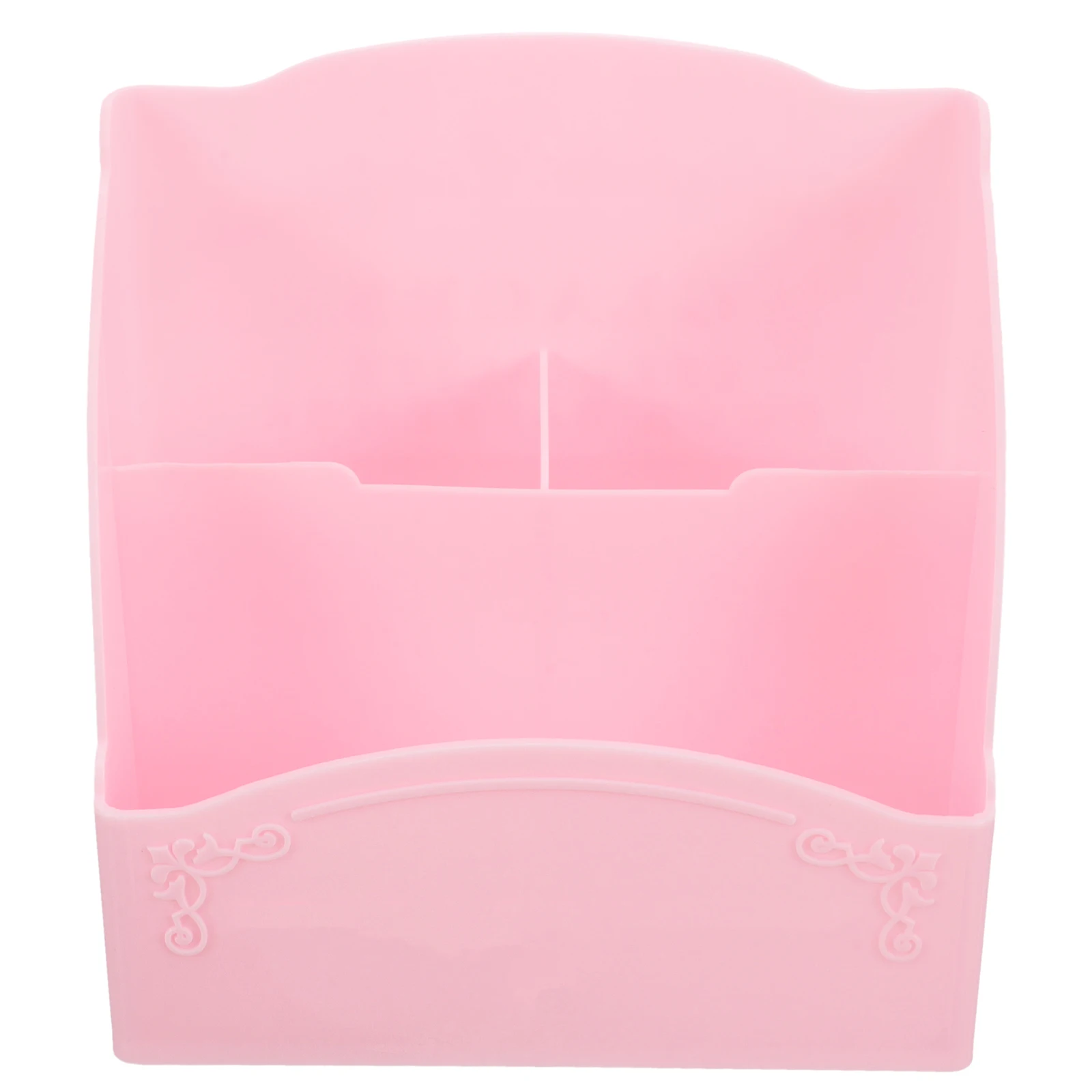 

Nail Pen Holder Pink Makeup Brush Organizer Storage Vanity Pencil with Lid Large Capacity Desk Pen Holder for Office Study Room