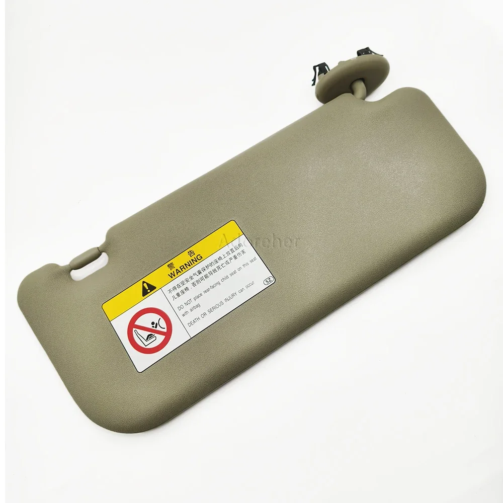 

1PC For Toyota Yaris 2008 - 2013 Right Front Side Car Sun Visor Without Mirror Replacement Parts