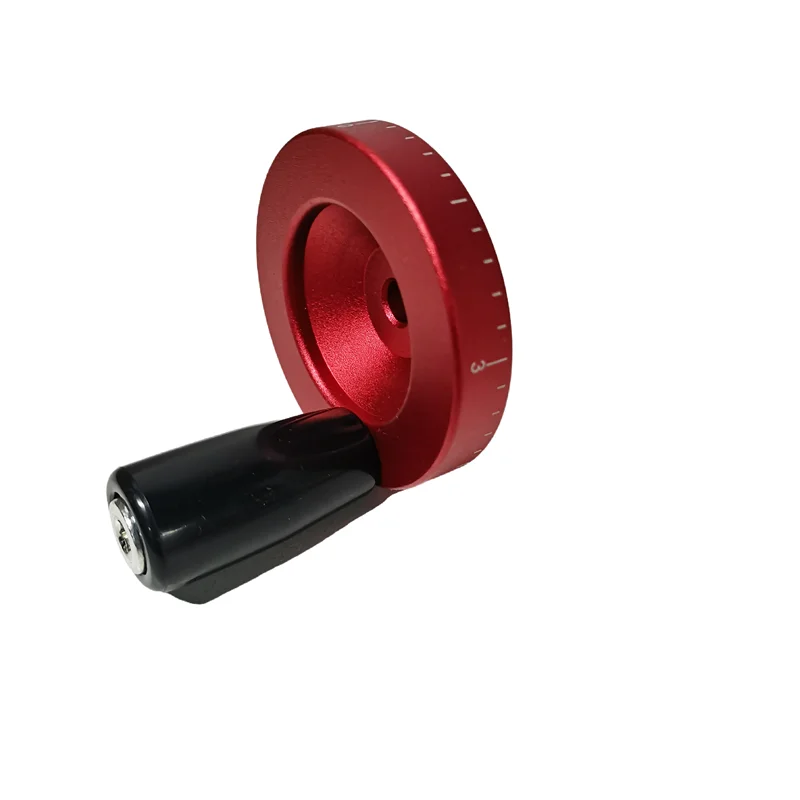 Imagem -05 - Alumínio Alloy 2inch Hole mm Mini Handwheel Substituir Peças Revolving Handle para Milling Machine Tornos Grinders