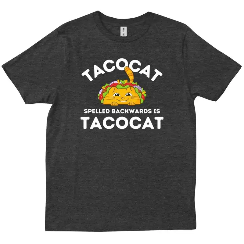 

Taco Cat Spelled Backwards Is TacoCat Забавная футболка для любителей домашних животных Cinco De Mayo