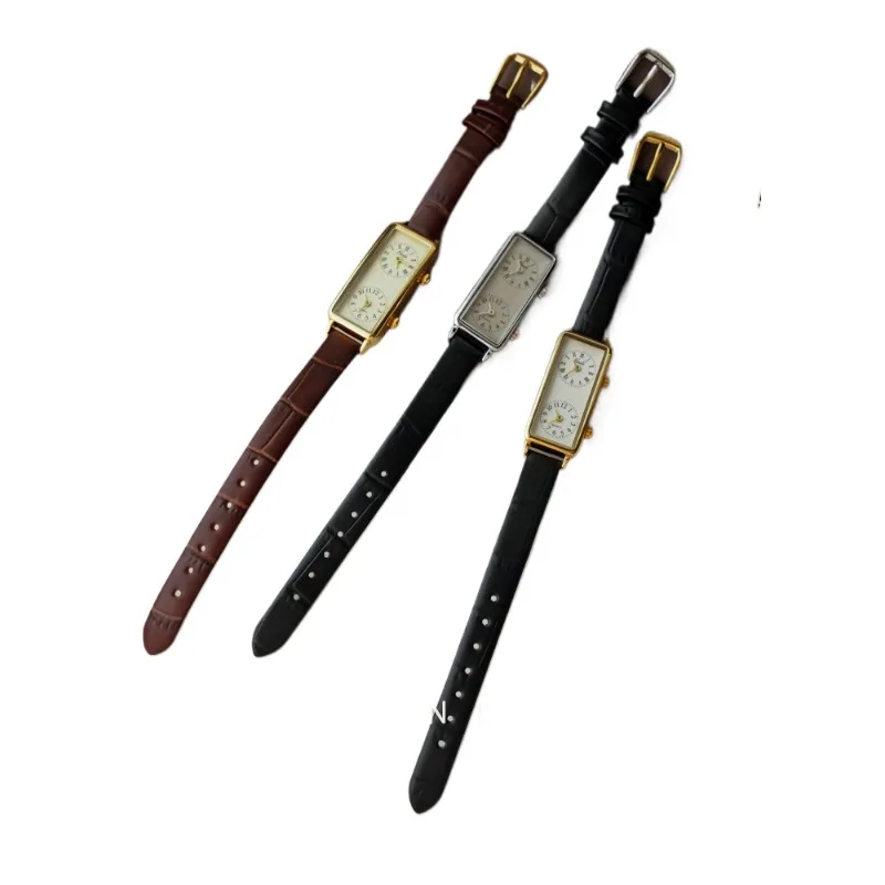 

Rectangle watch women's light luxury niche high-end fashion exquisite women's watch