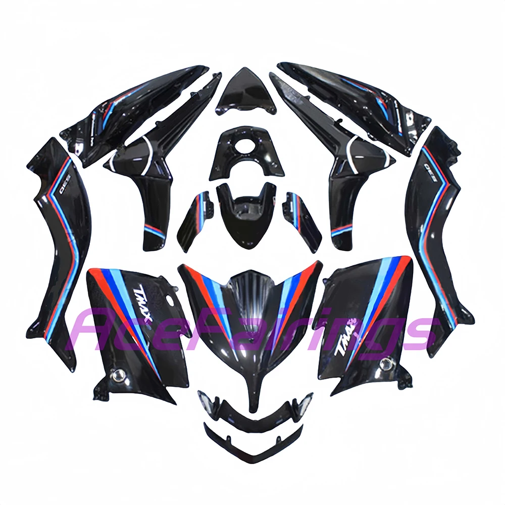 2015 2016 TMAX530 ما بعد البيع حقن مصبوب أجزاء الجسم Fairings مجموعة ل 15 16 ياماها TMAX 530 الهدايا المجمعة