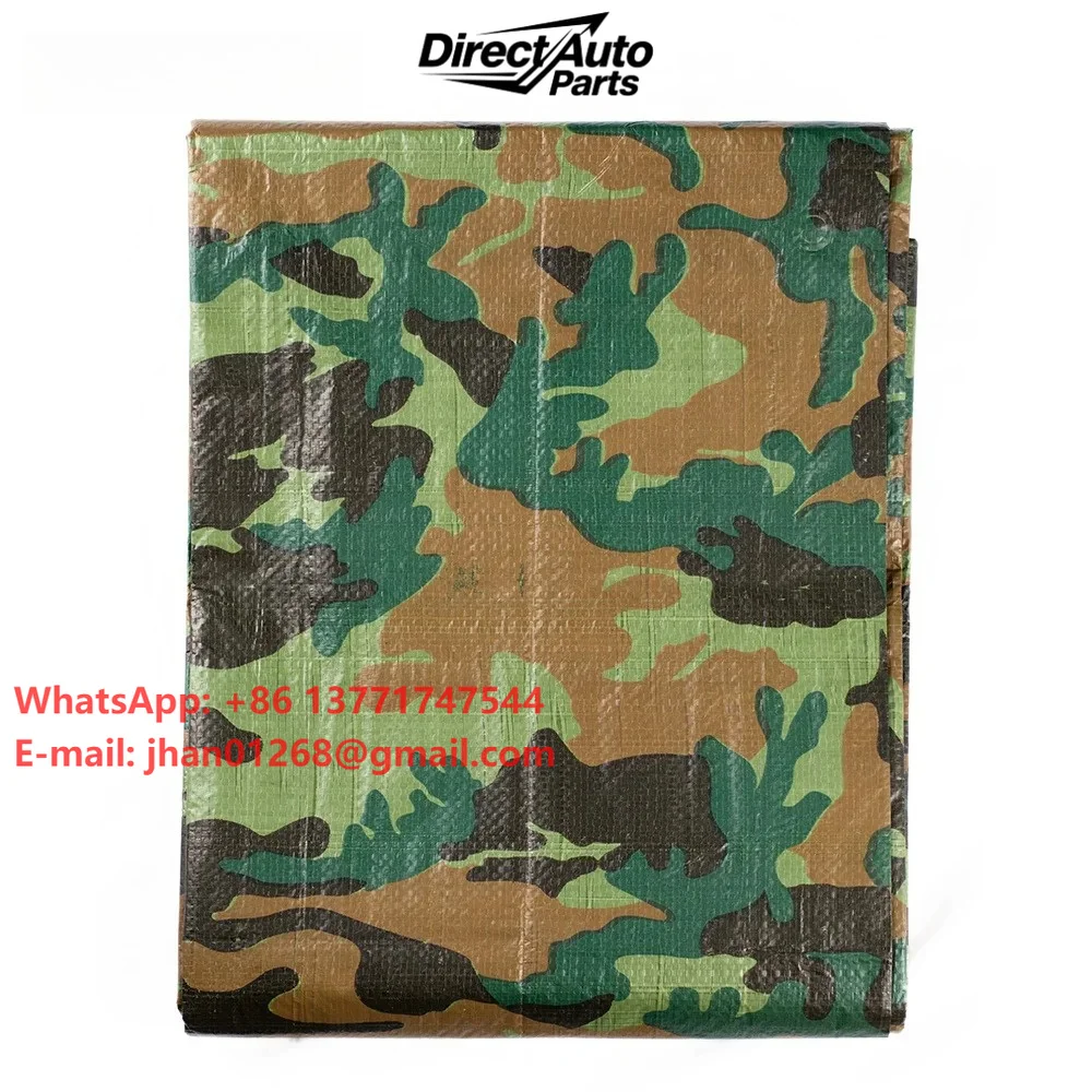 Best Price Durable Camo Tarp for Ground Truck Car Cargo Cover Sheet PE Camouflage Tarpaulin
