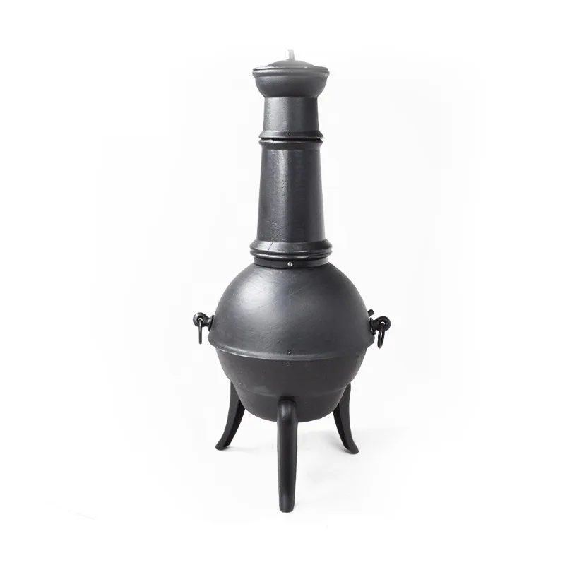 Patio Used Charcoal Cast Iron Wood Burning antique outdoor chimney Heater Fire Chimenea