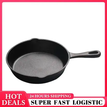 들러붙지 않는 다리미 철판 아침 식사 조리기구 팬, 주방 기구 프라이팬, 조미료 캐스트 아침 식사 웍, 스테이크 계란