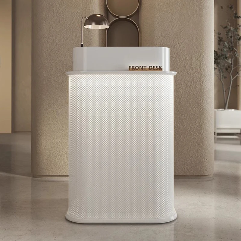 

Gold Black Reception Desks Checkout Drawers Mini White Modern Reception Desks Classic Corner Mostrador Recepcion Furniture