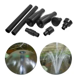 Tête de buse de pompe de fontaine de jardin, têtes de pulvérisation de cascade multifonctionnelles pour piscine, sécuritaires, fontaine, pompe SubSN, 8 pièces