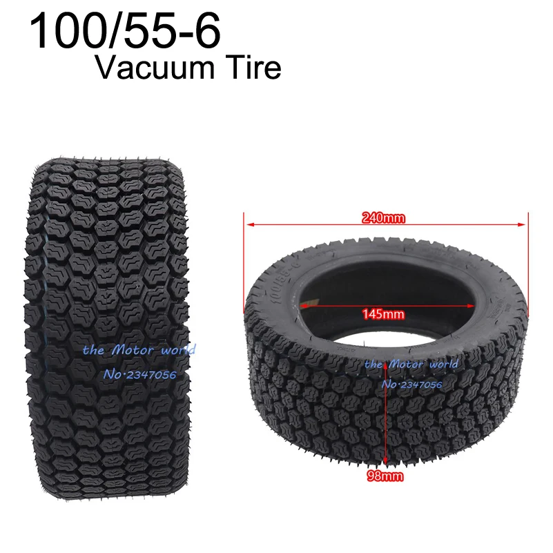 High quality 11 inch 100/55-6 Vacuum Tire for electric scooters motorcycle parts tires