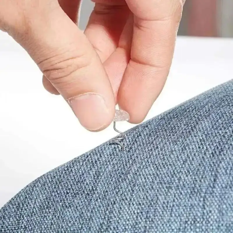 50PCS/Box Pins Sofa Rotates And Fixes Twisted Nails With Fixed Quilt Bed Sheets Anti-slip Buckle Wholesale