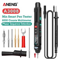 ANENG A3008 Digital Multimeter Test Pen 6000 Counts Auto Intelligent Sensor Electrical AC/DC Voltage NonContact Tester Pencil