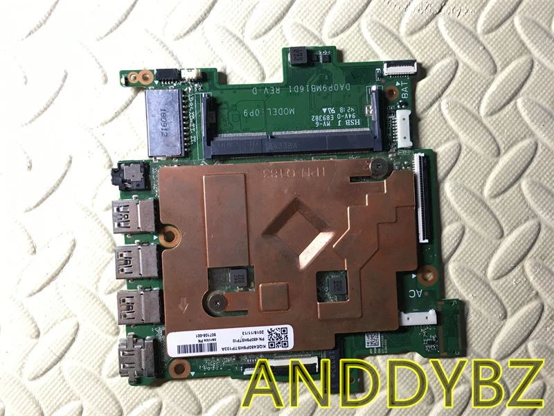 

Для материнской платы ноутбука Stream 14-CB N3060u CPU DA0P9MB16D1 полностью протестирован хорошо работает