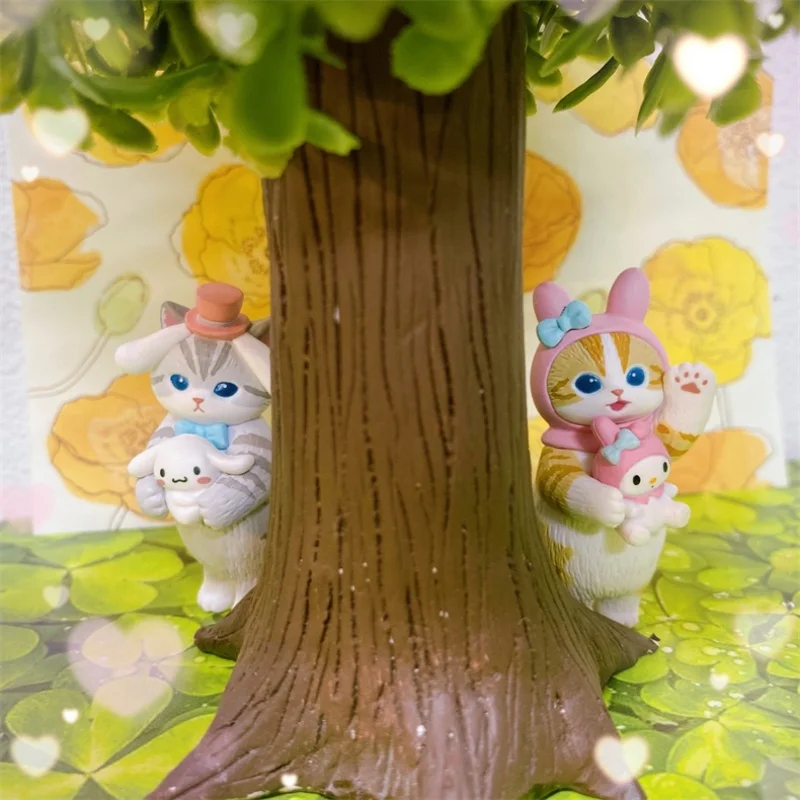 Qitan الحلقة 1 ثلاثة أرجل نورس X Mofusand Co وصفت عبر خلع الملابس دمية الملتوية البيض القط Fushandi دمى هدايا #3