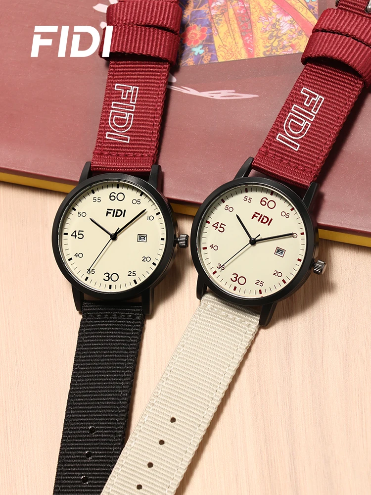 2026 ساعة عصرية للطلاب بتقويم 3ATM مقاومة للماء وخفيفة الوزن وألوان ريترو متباينة وخفيفة الوزن ومتينة وأرقام كبيرة