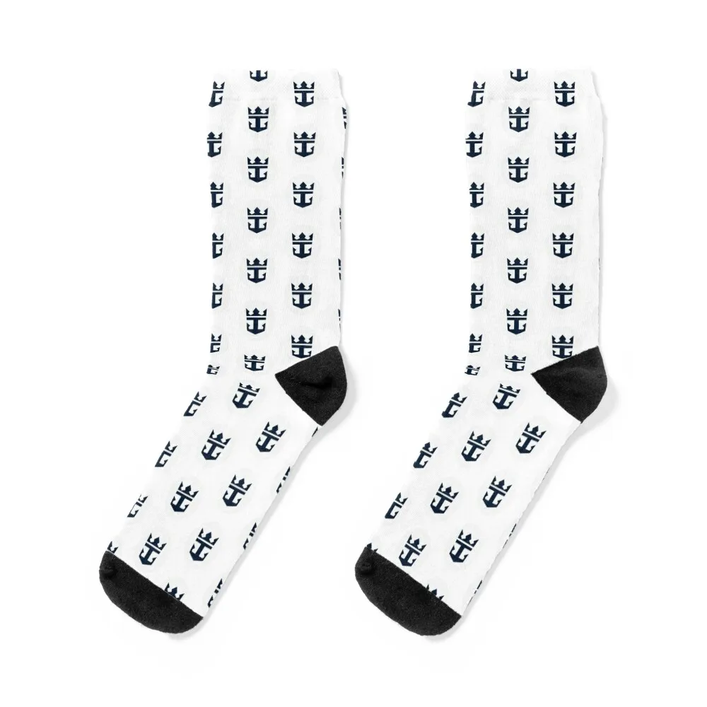 

Royal Caribbean sticker Socks hockey tennis Climbing gym Mens Socks Women's