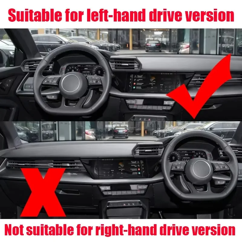 BOMP Only suitable for left-hand drive vehicles with ABS material for rearview mirror protection cover For Audi A5 B10 2025 2026