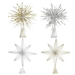 LED Star Tree Topper Christmas Tree Topper Star Ornament Festival Tree Topper Star Decoration Lighted Star Tree Topper