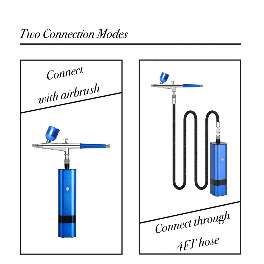 Airbrush Compressor High Pressure Super Works Power Display Foundation Make Up Sunless Tanning Pneumatic Tool