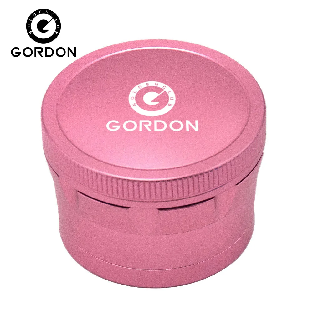 GORDON Aluminum Grinder 63mm 4 Layers Herb Grinder Accessories