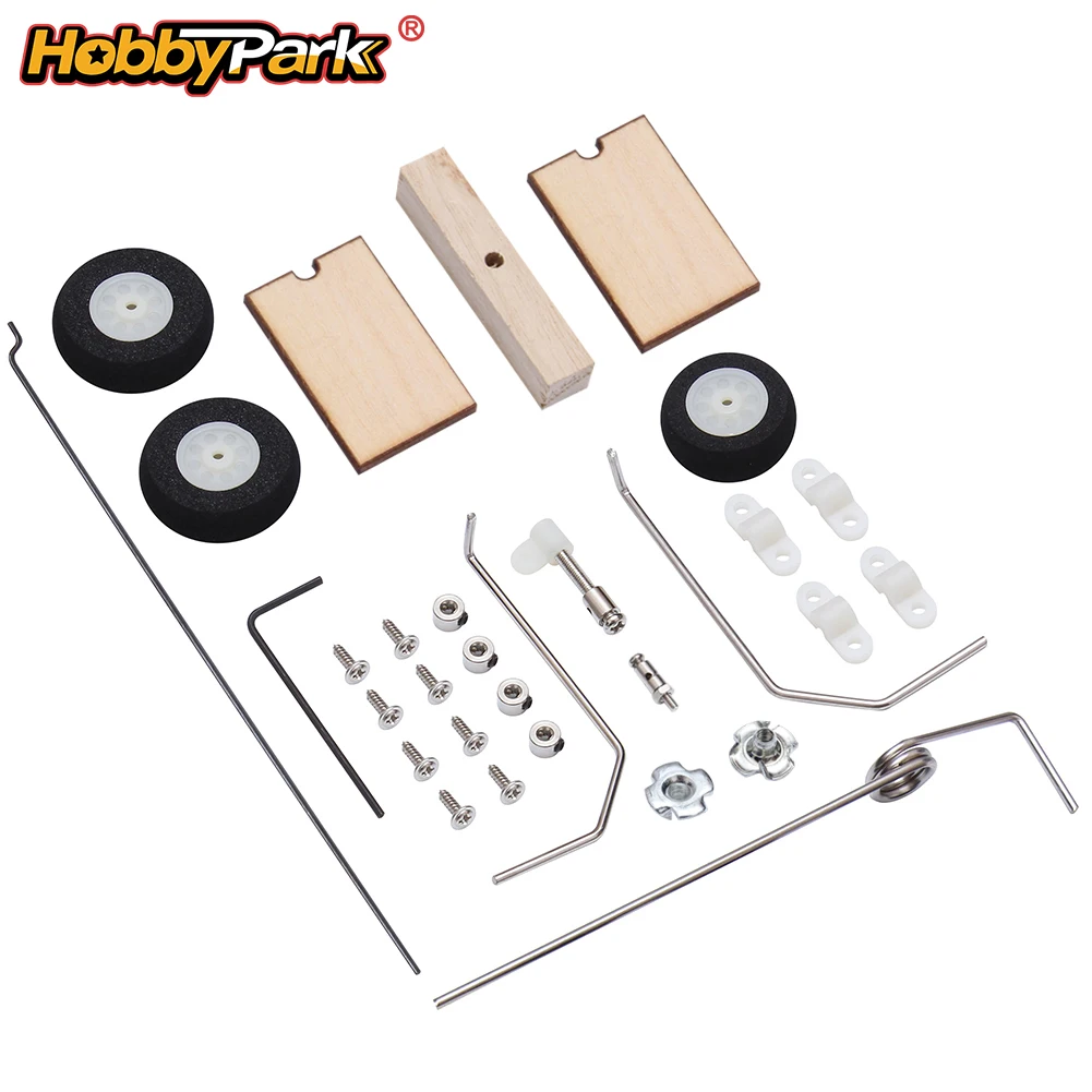 HobbyPark Airplane Landing Gear Wheels KT DIY Fixed Wing For SU27 KT Board Fighters Model Parts