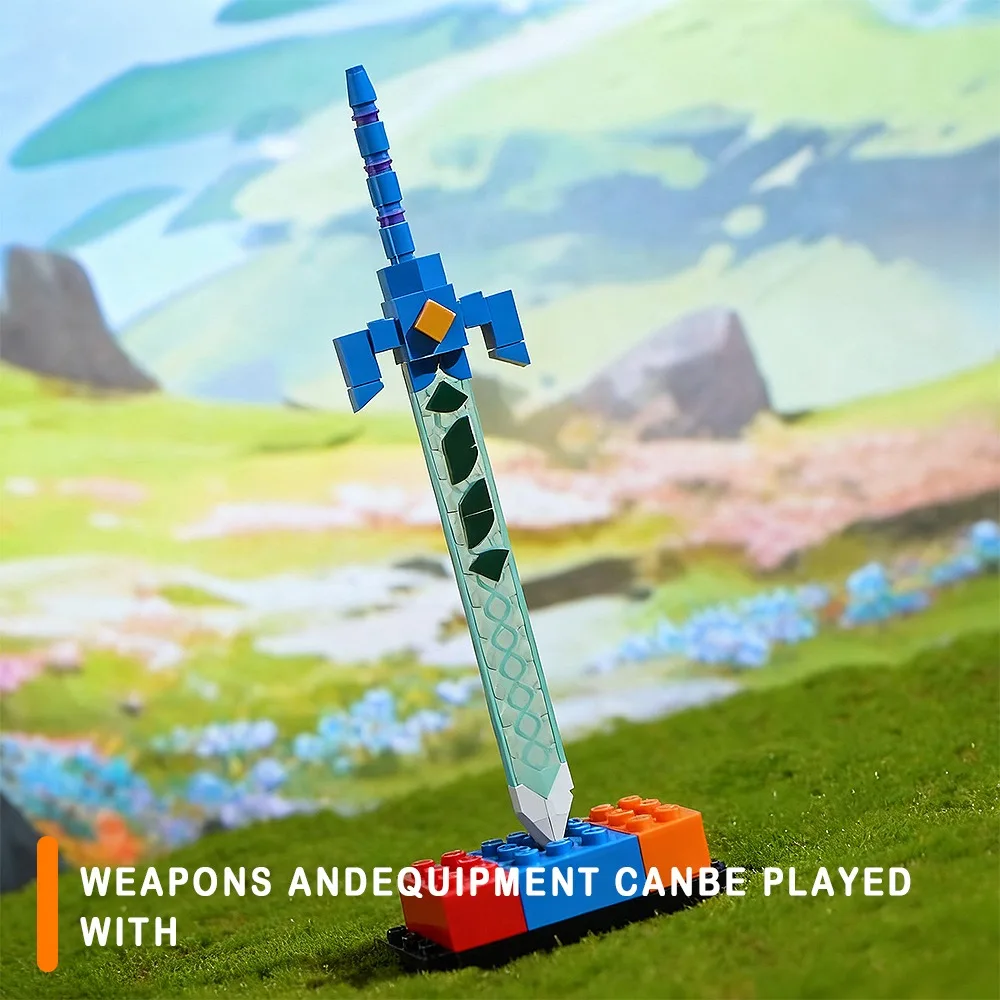 لعبة كلاسيكية مجموعة التنين الأبيض اللبنات الطوب نماذج قابلة للتلاعب مجموعات اللعب سطح المكتب الحلي لتقوم بها بنفسك الأولاد هدايا عيد الميلاد #6