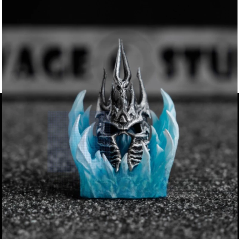 World of Warcraft keycap resin Helm of the Overlord Keyboard Caps for Pc Game Mechanical Keyboard Accessories Customized Keycas